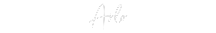 Custom Neon Sign Online Editor Arlo