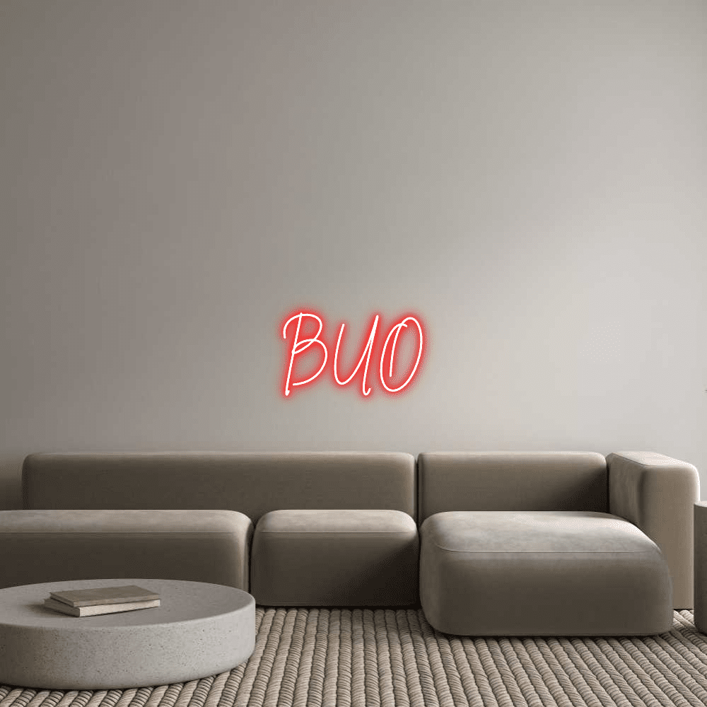 Editor en línea de letreros de neón personalizados BUO - Planet Neon