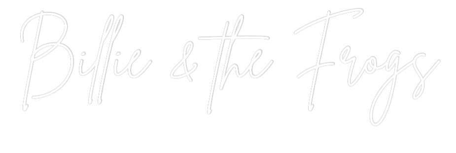 Custom Neon Sign Online Editor Billie & the ...