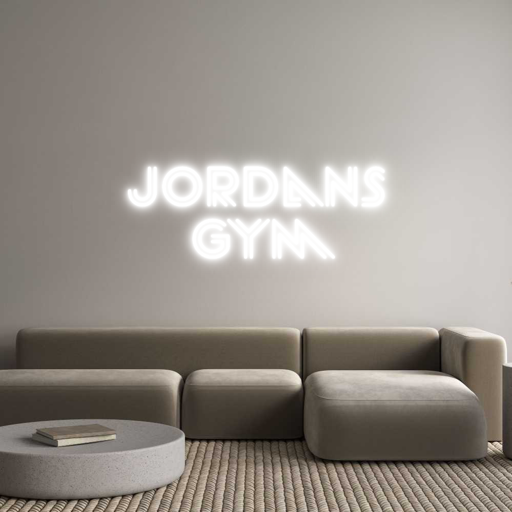 Custom Neon Sign Online Editor Jordans
Gym