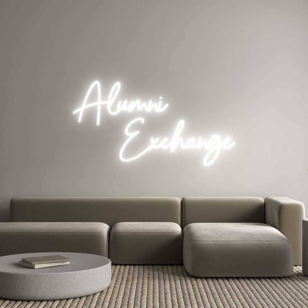 Custom Neon Sign Online Editor Alumni
...