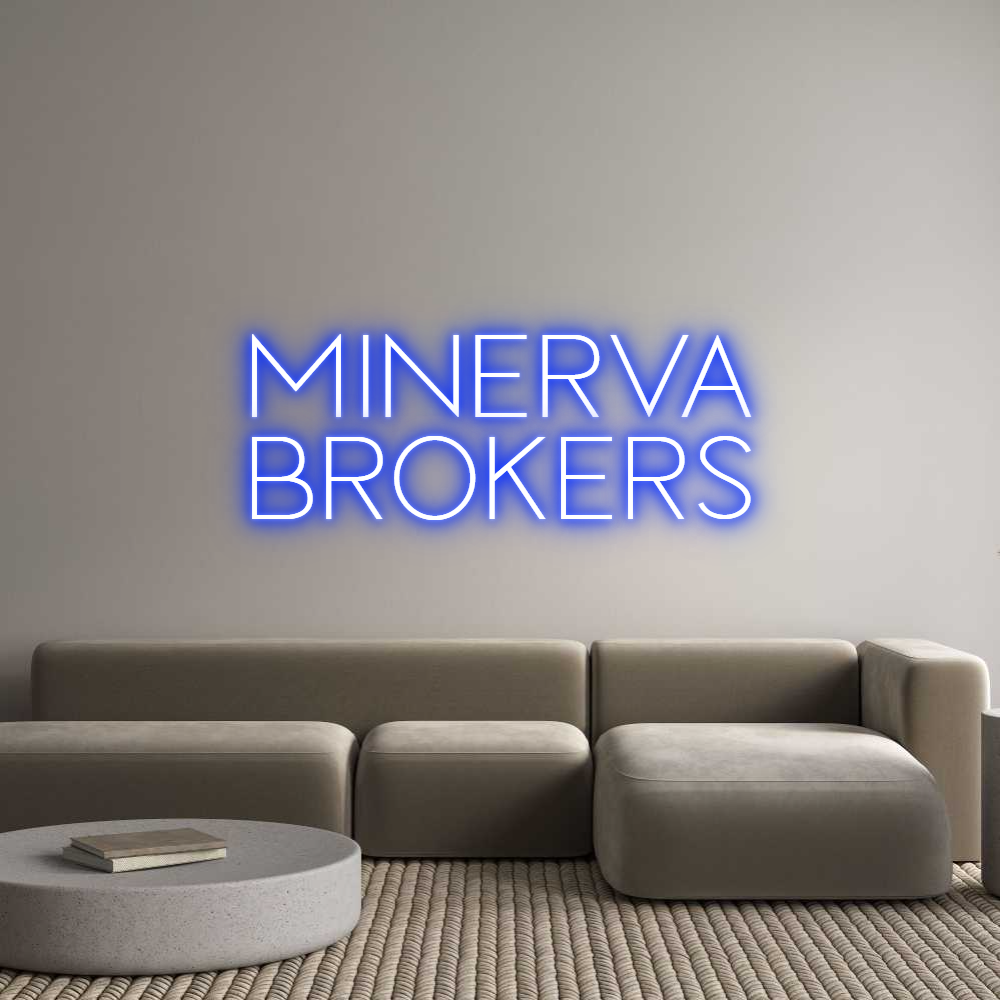 Custom Back Lit Neon Sign Online Editor MINERVA
BRO...