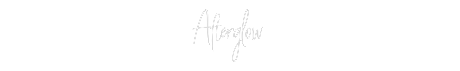 Custom Neon Sign Online Editor Afterglow