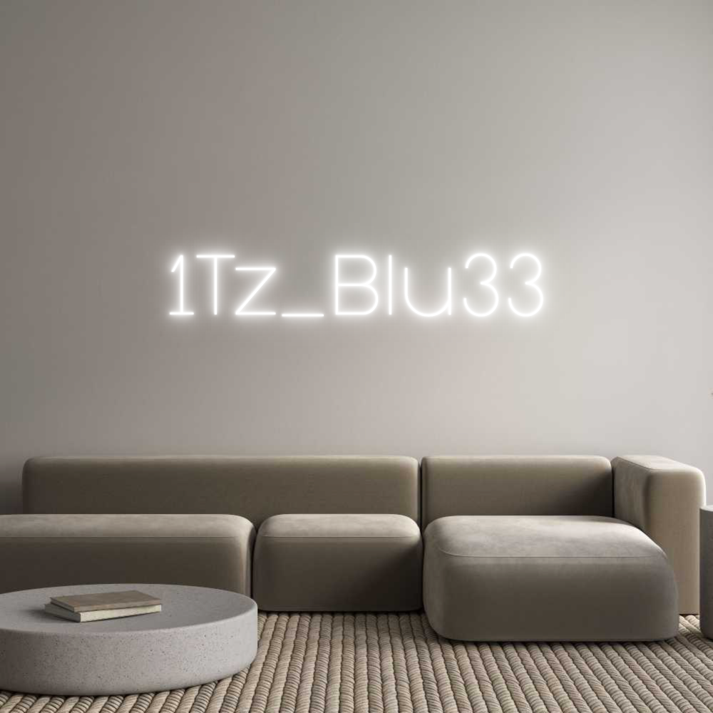 Custom Neon Sign Online Editor 1Tz_Blu33