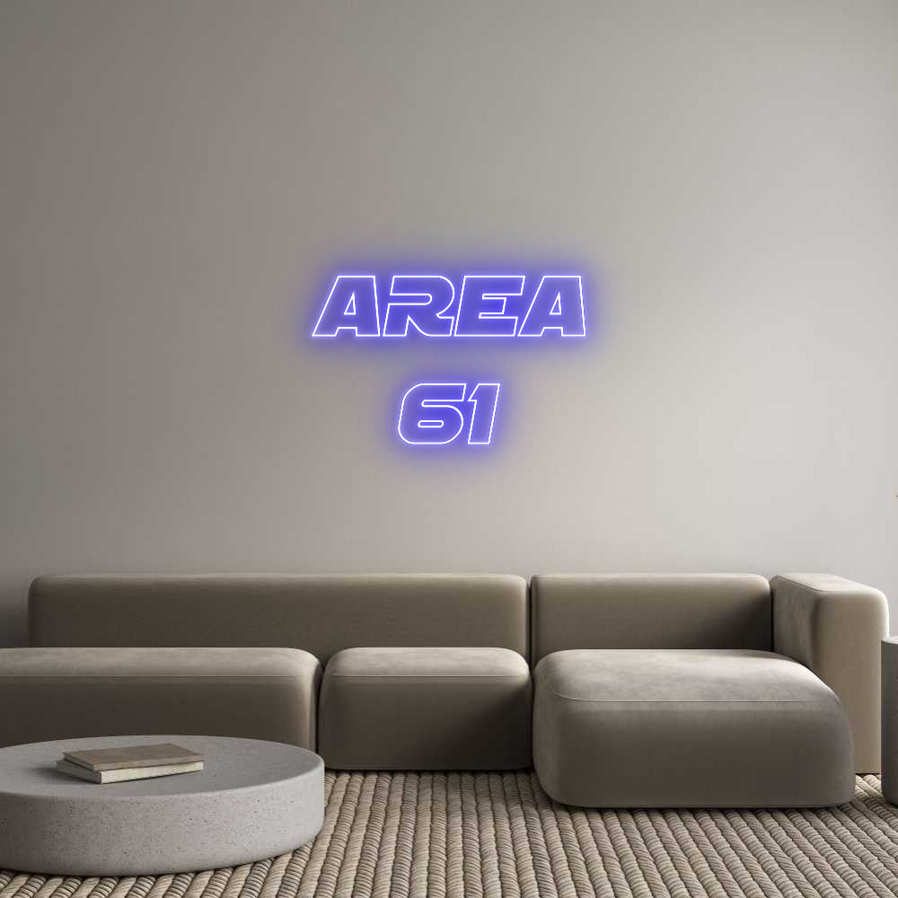 Custom Neon Sign Online Editor AREA
61