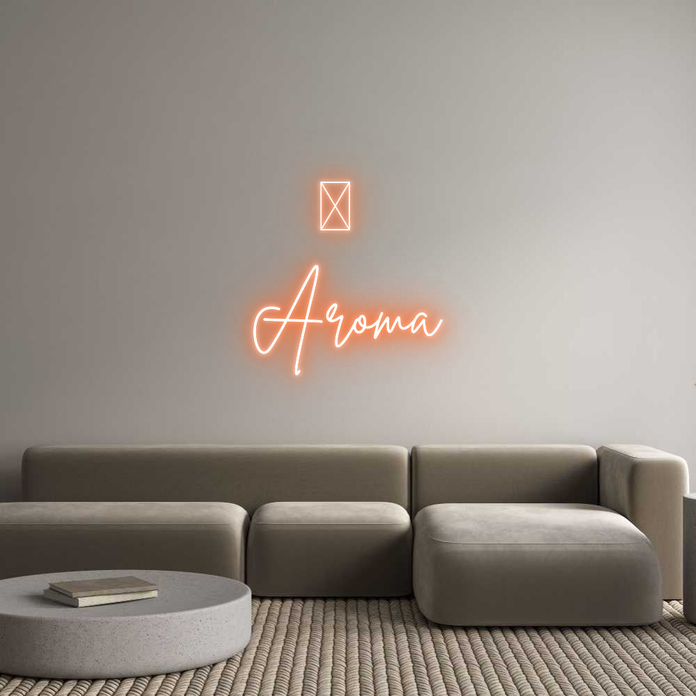 Custom Neon Sign Online Editor    🧁   
Aroma