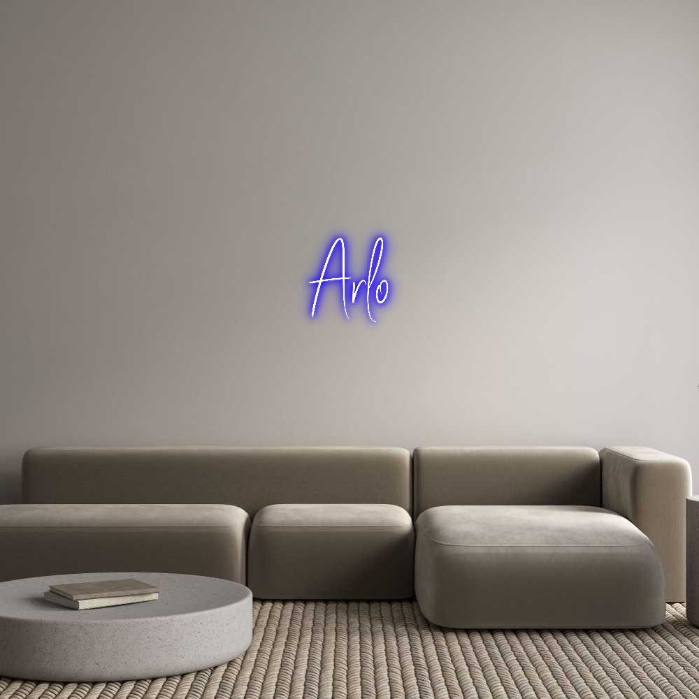 Custom Neon Sign Online Editor Arlo
