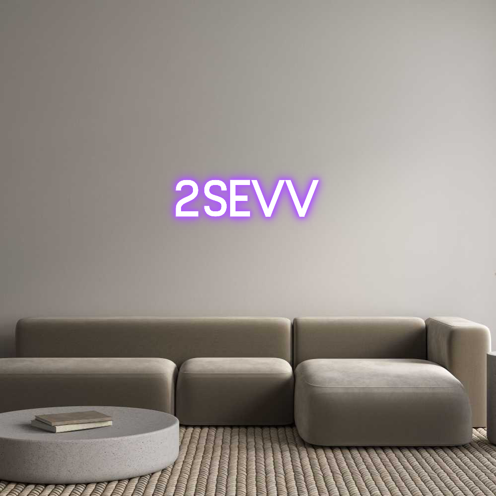 Custom Neon Sign Online Editor 2SEVV
