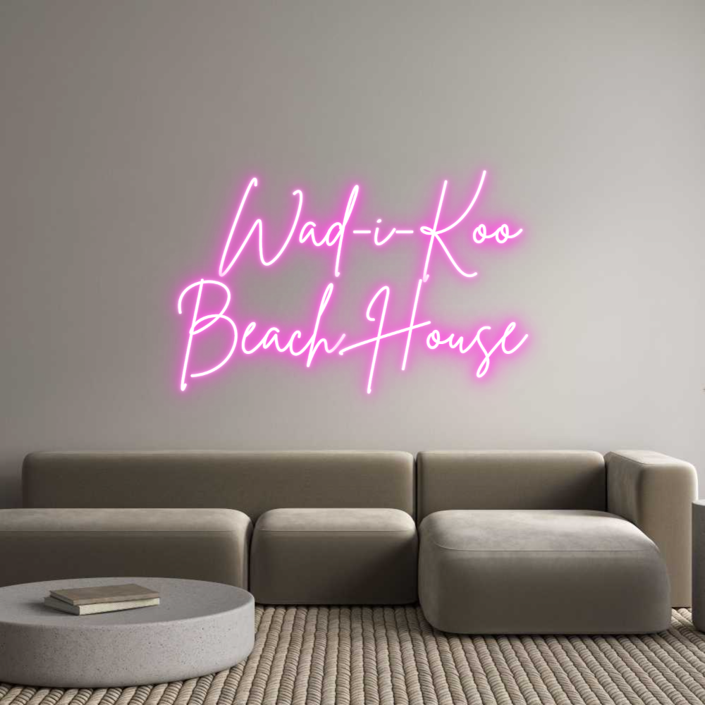Custom Neon Sign Online Editor   Wad-i-Koo
...