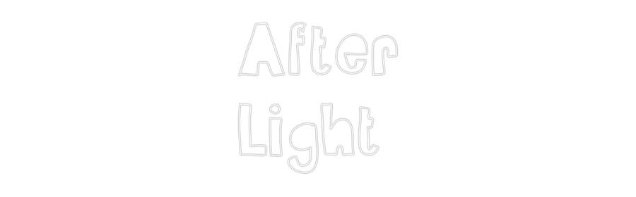 Custom Neon Sign Online Editor After
Light