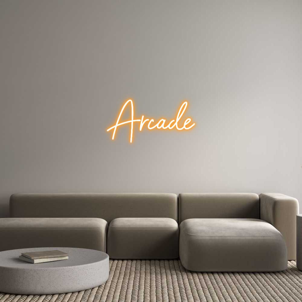 Custom Neon Sign Online Editor Arcade