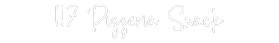 Custom Neon Sign Online Editor 117 Pizzeria ...