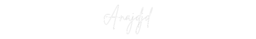 Custom Neon Sign Online Editor Anajdjd