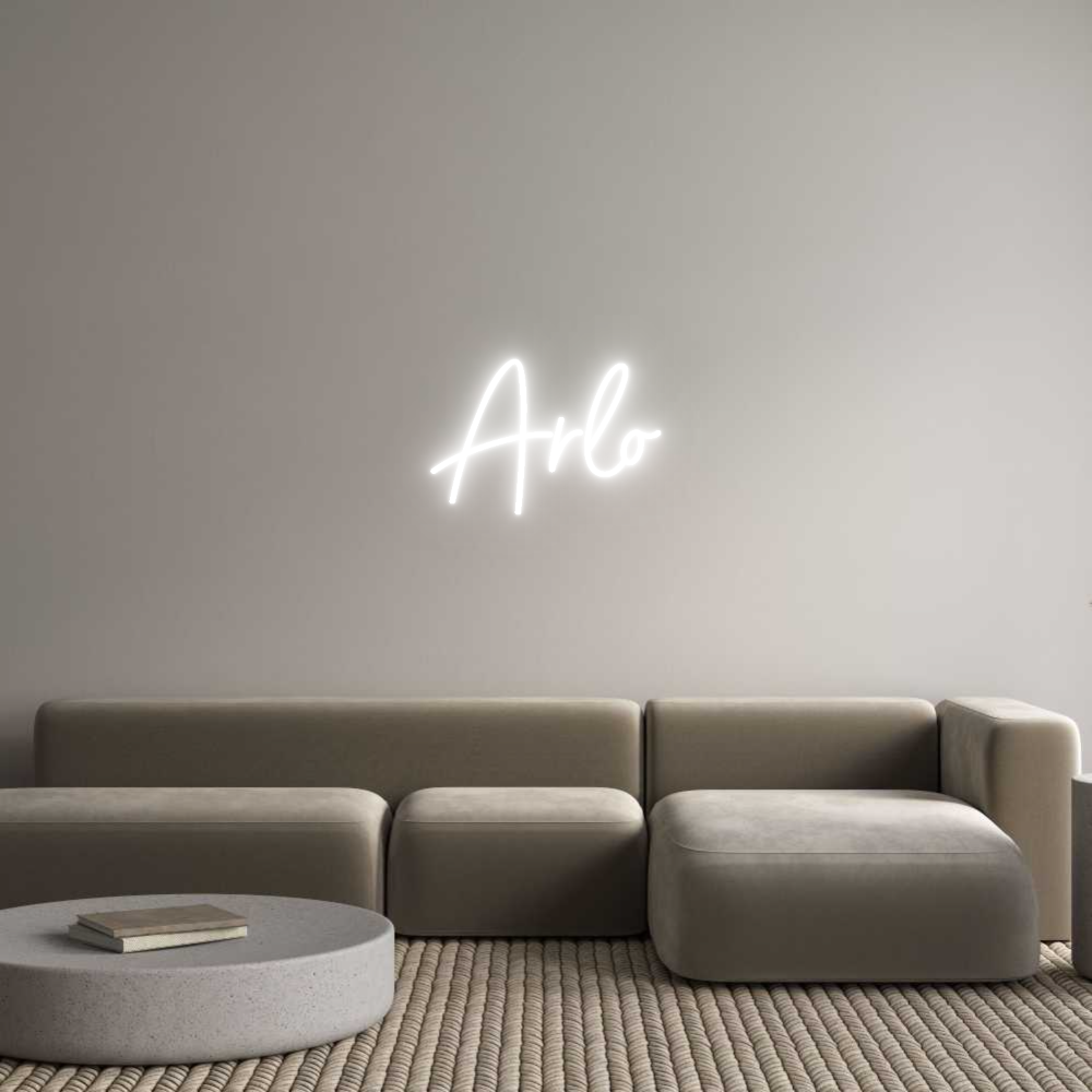 Custom Neon Sign Online Editor Arlo