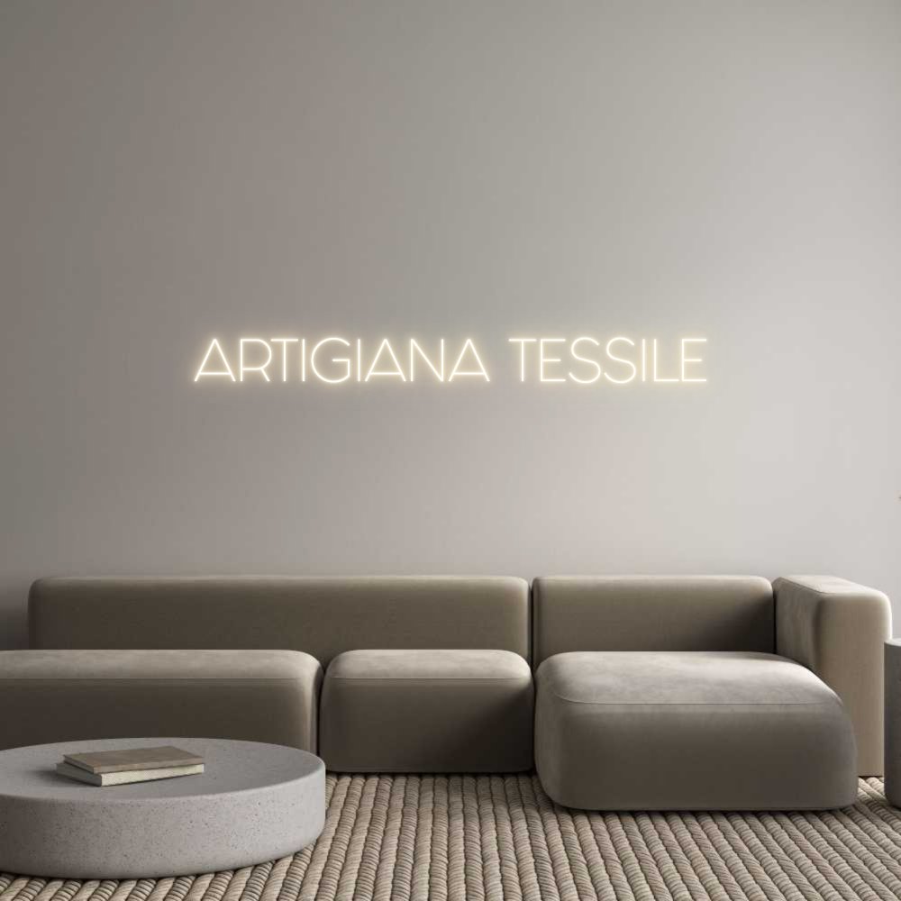 Custom Neon Sign Online Editor ARTIGIANA TES...