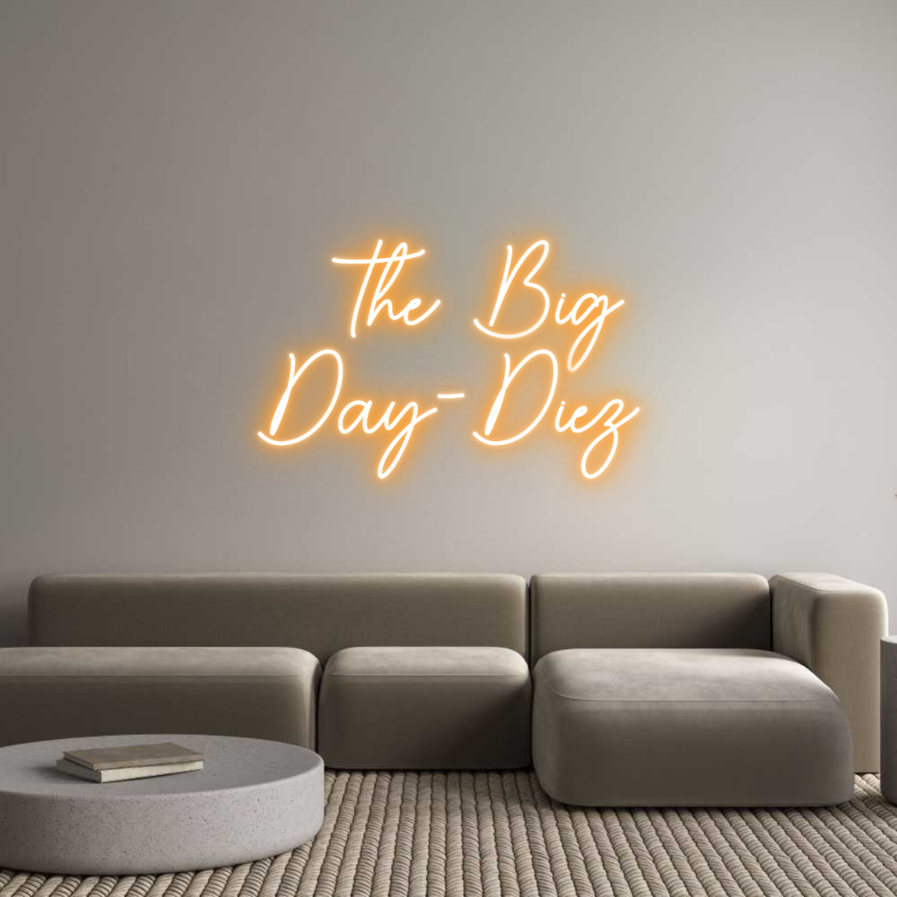 Custom Neon Sign Online Editor   The Big
Da...