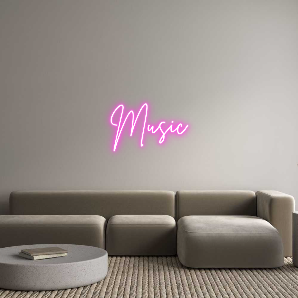 Custom Neon Sign Online Editor 
Music