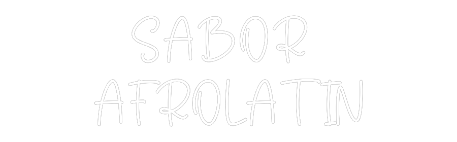 Custom Neon Sign Online Editor    SABOR 
AF...