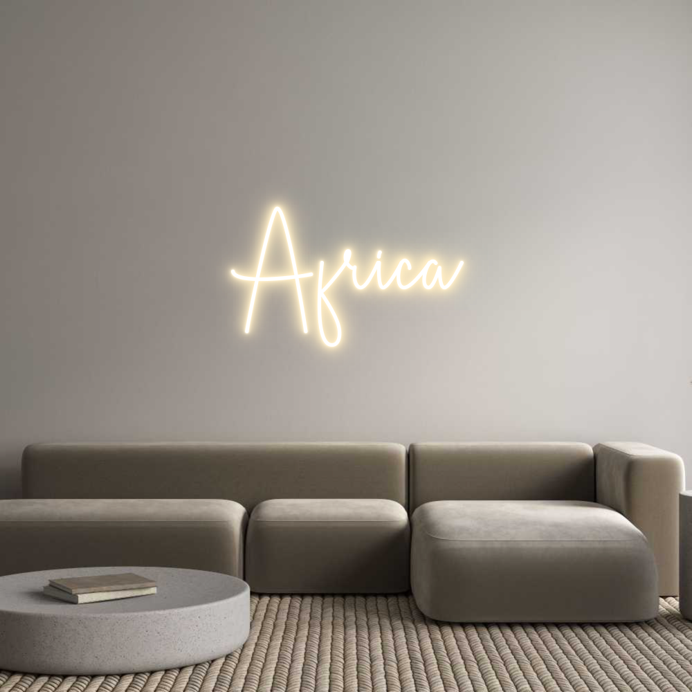 Custom Neon Sign Online Editor Africa