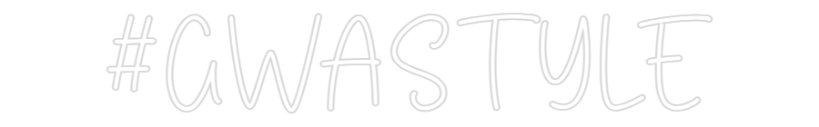Custom Neon Sign Online Editor #GWASTYLE