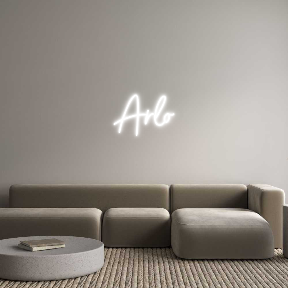Custom Neon Sign Online Editor Arlo