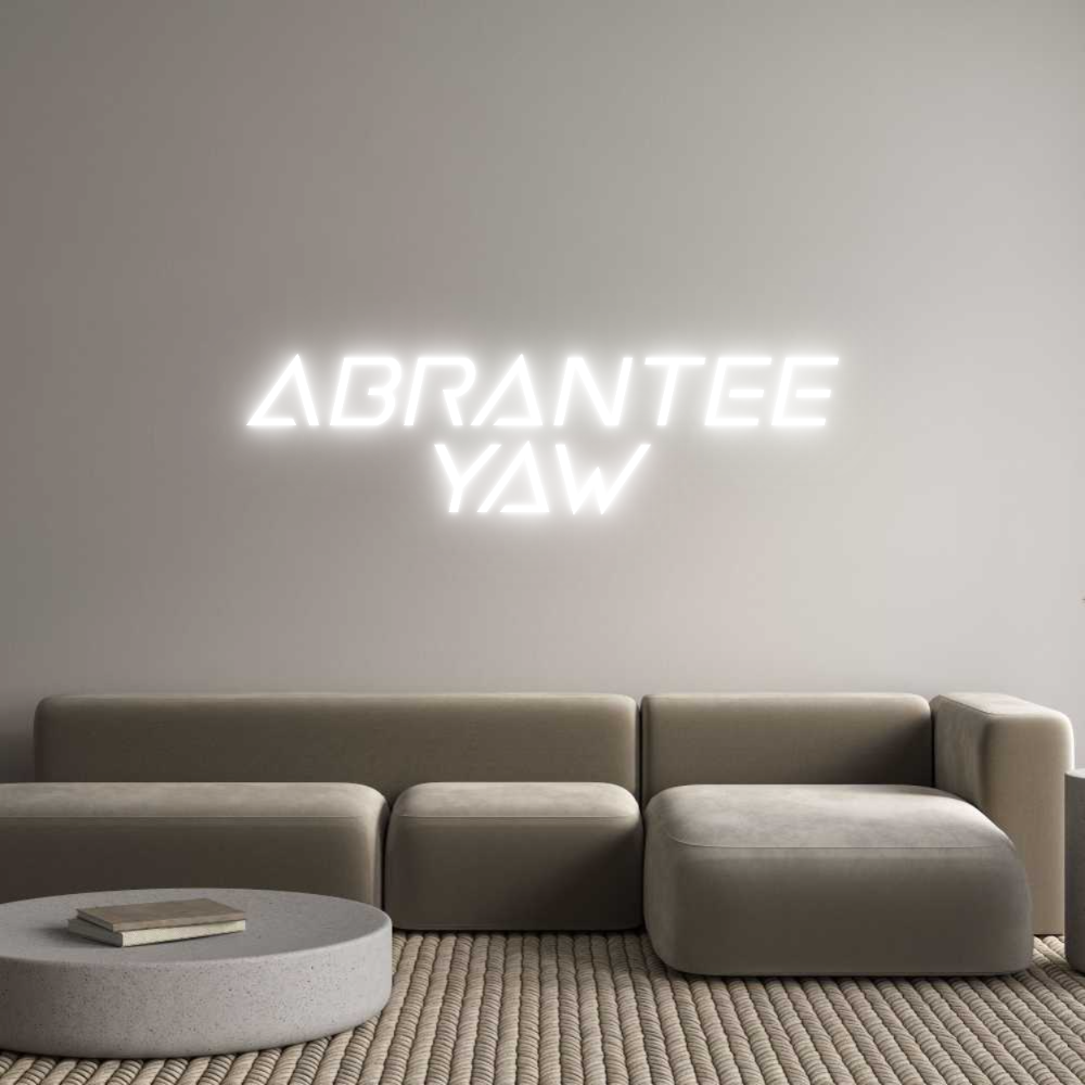 Custom Neon Sign Online Editor Abrantee
Yaw