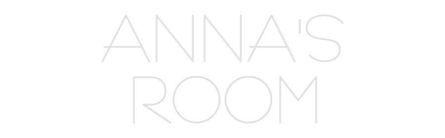 Custom Neon Sign Online Editor ANNA'S
  ROOM