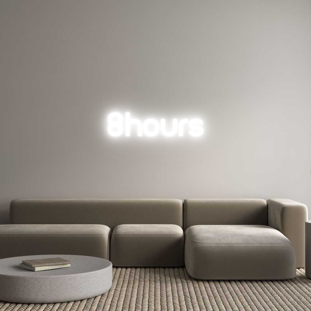 Custom Neon Sign Online Editor 8hours