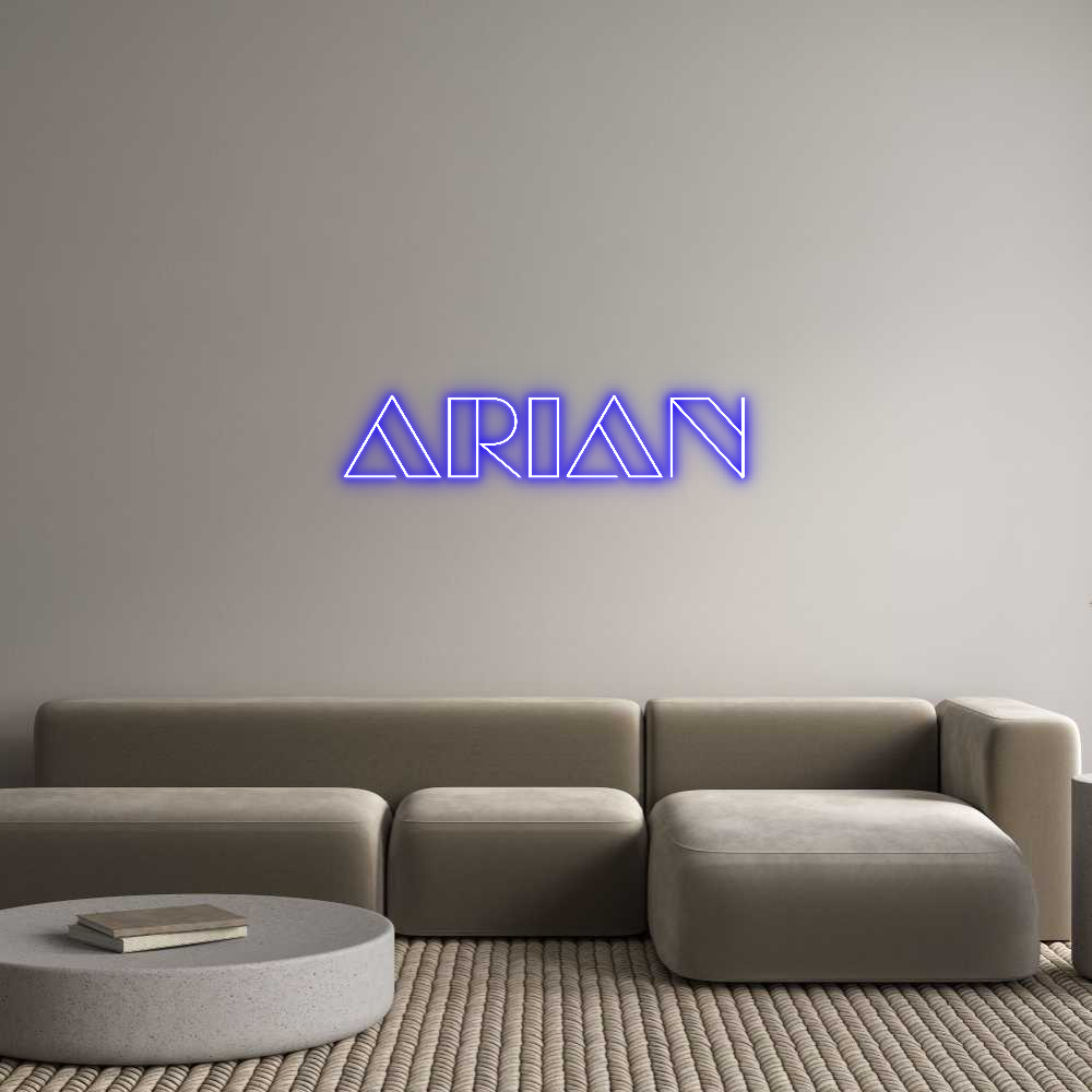 Custom Neon Sign Online Editor Arian