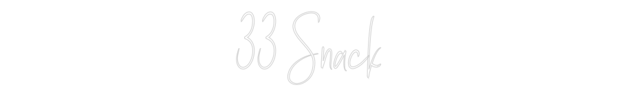 Custom Neon Sign Online Editor 33 Snack