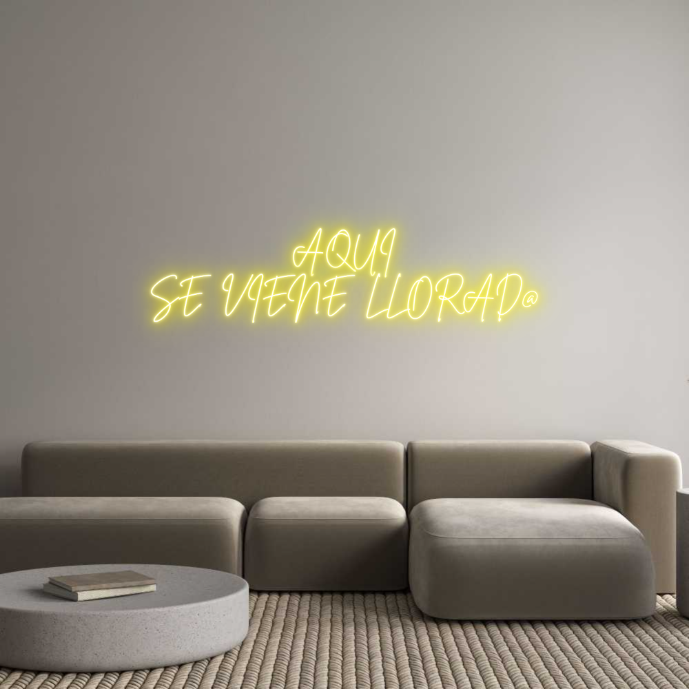 Custom Neon Sign Online Editor AQUI
SE VIEN...