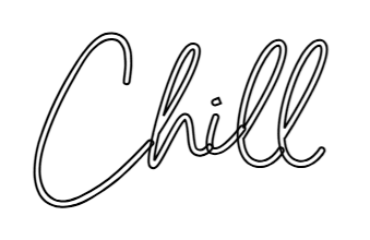 Aangepaste neonreclame online editor Chill - Planet Neon