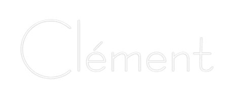Aangepaste neonreclame online editor Clément - Planet Neon