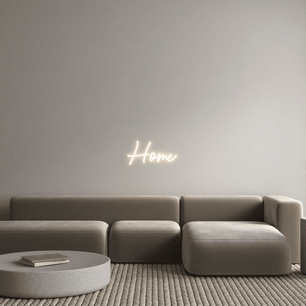 Custom Neon Sign Online Editor Hjem - Planet Neon
