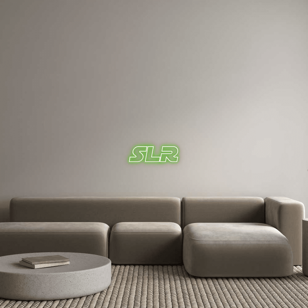 Aangepaste neonreclame online editor SLR - Planet Neon