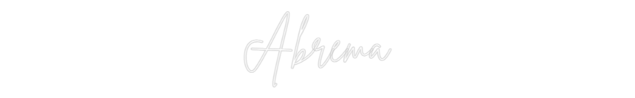 Custom Neon Sign Online Editor Abrema