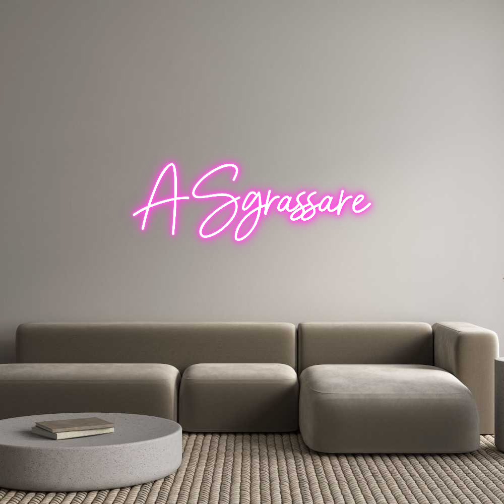 Custom Neon Sign Online Editor ASgrassare