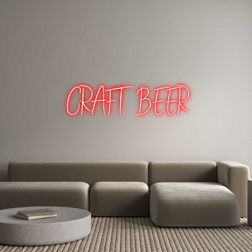 Custom Neon Sign Online Editor  CRAFT BEER