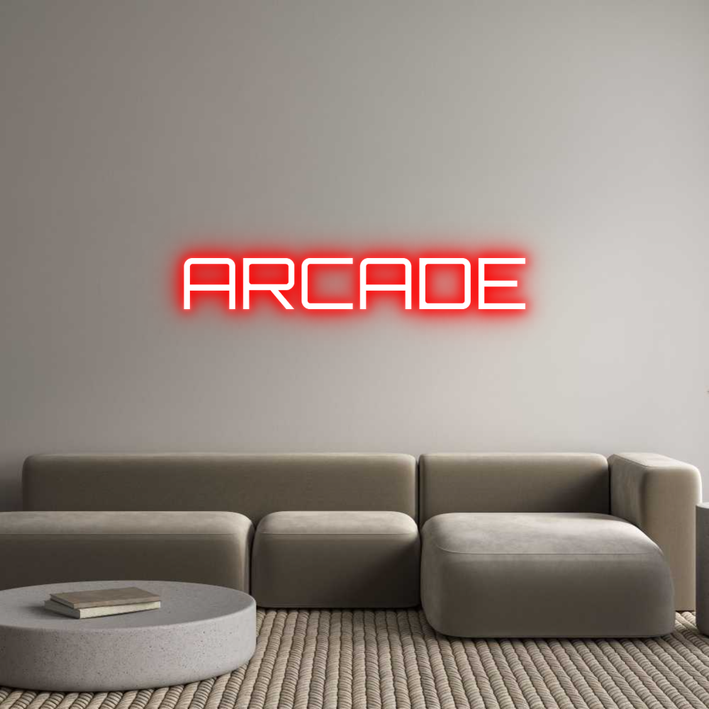 Custom Neon Sign Online Editor ARCADE