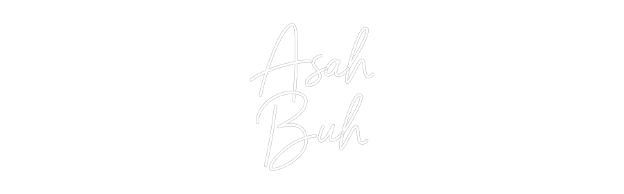 Custom Neon Sign Online Editor Asah
Buh