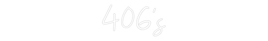 Custom Neon Sign Online Editor 406's