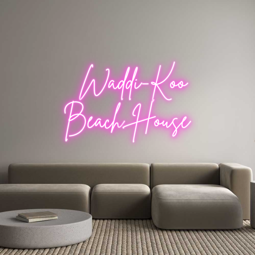 Custom Neon Sign Online Editor   Waddi-Koo
...