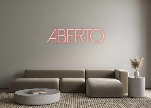 Custom Neon Sign Online Editor aberto