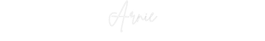 Custom Neon Sign Online Editor Arnie
