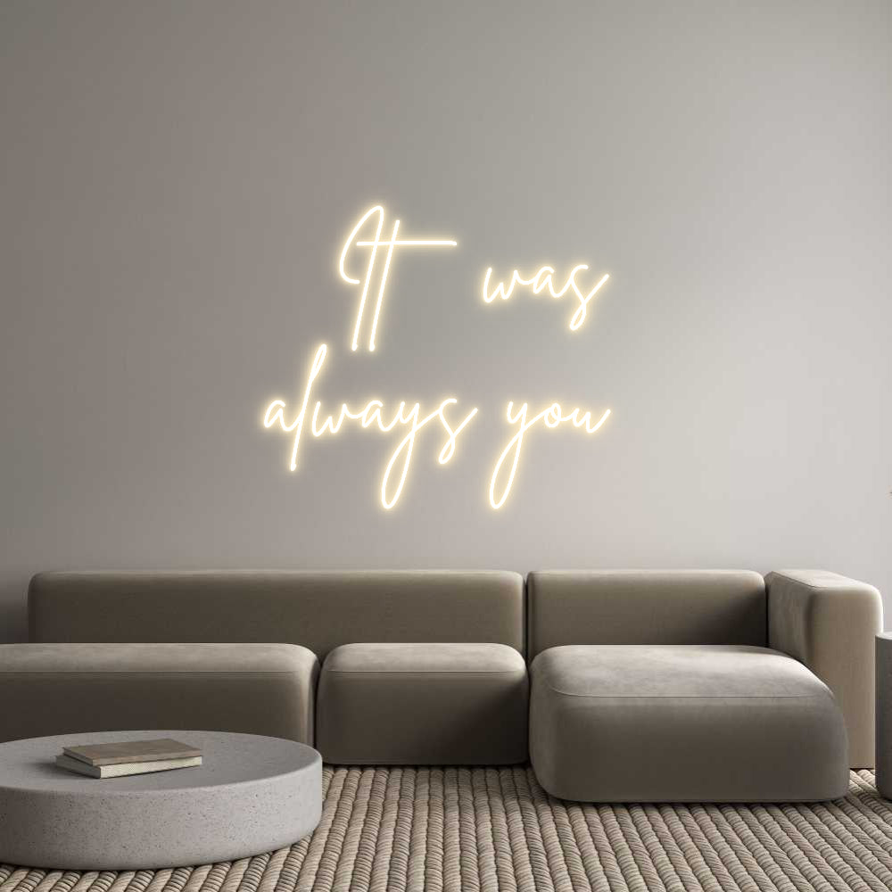 Custom Neon Sign Online Editor   It was
alw...