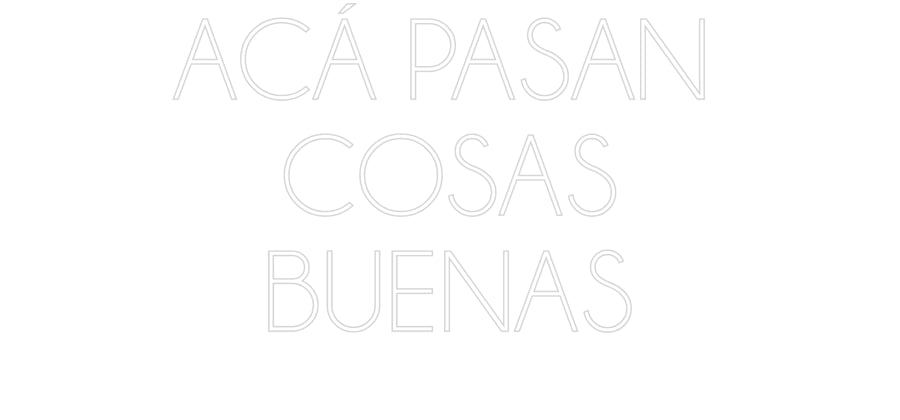 Custom Neon Sign Online Editor ACÁ PASAN 
C...
