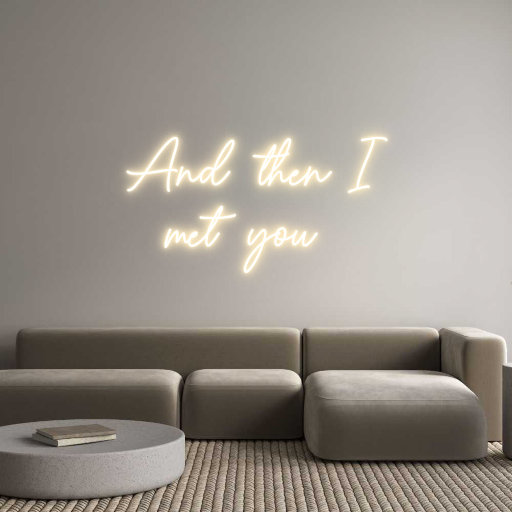 Custom Neon Sign Online Editor And then I
m...