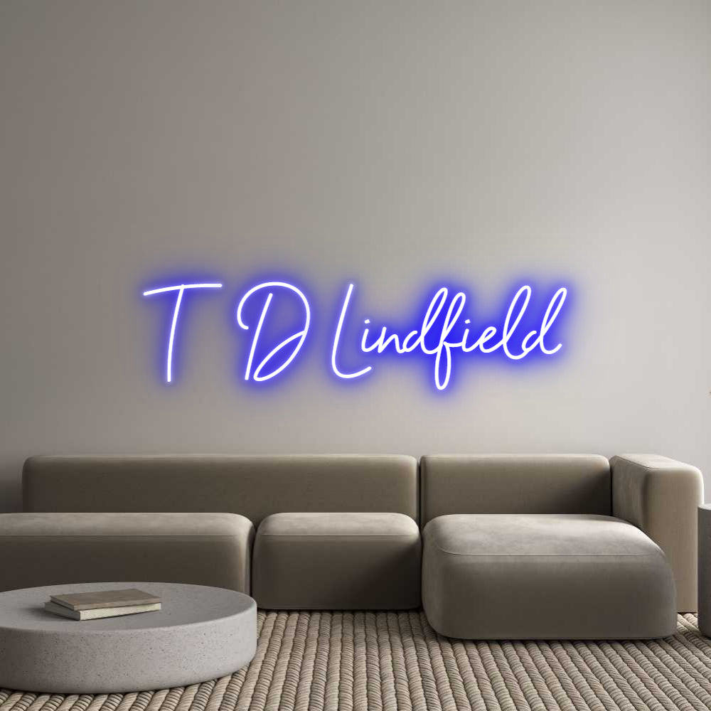 Custom Neon Sign Online Editor 

T D Lindf...