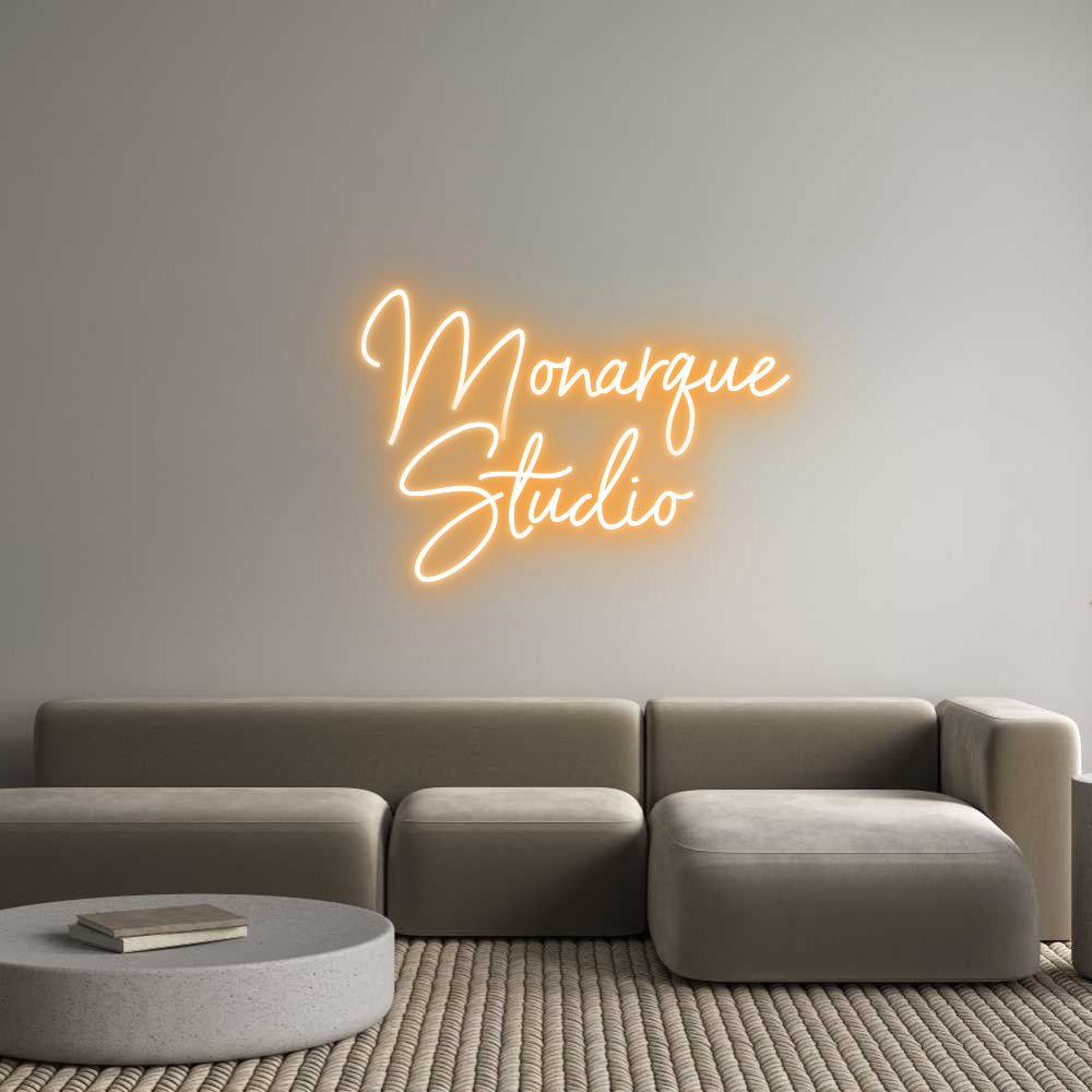 Custom Neon Sign Online Editor    Monarque 
...