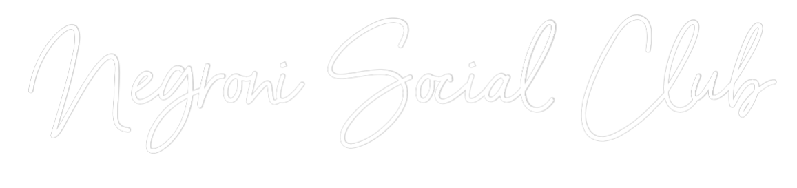 Custom Neon Sign Online Editor Negroni Socia...